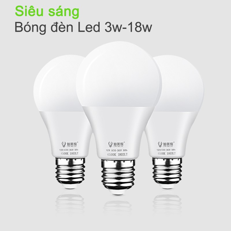 Bóng Đèn Led E27 3w 5w 7w 9w 12w 15w 18w 220v 110v