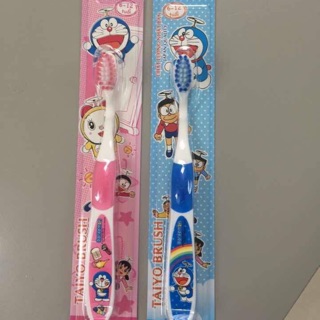 BÀN CHẢI ĐÁNH RĂNG TAIYO DOREMON CHO BÉ 6-12 TUỔI