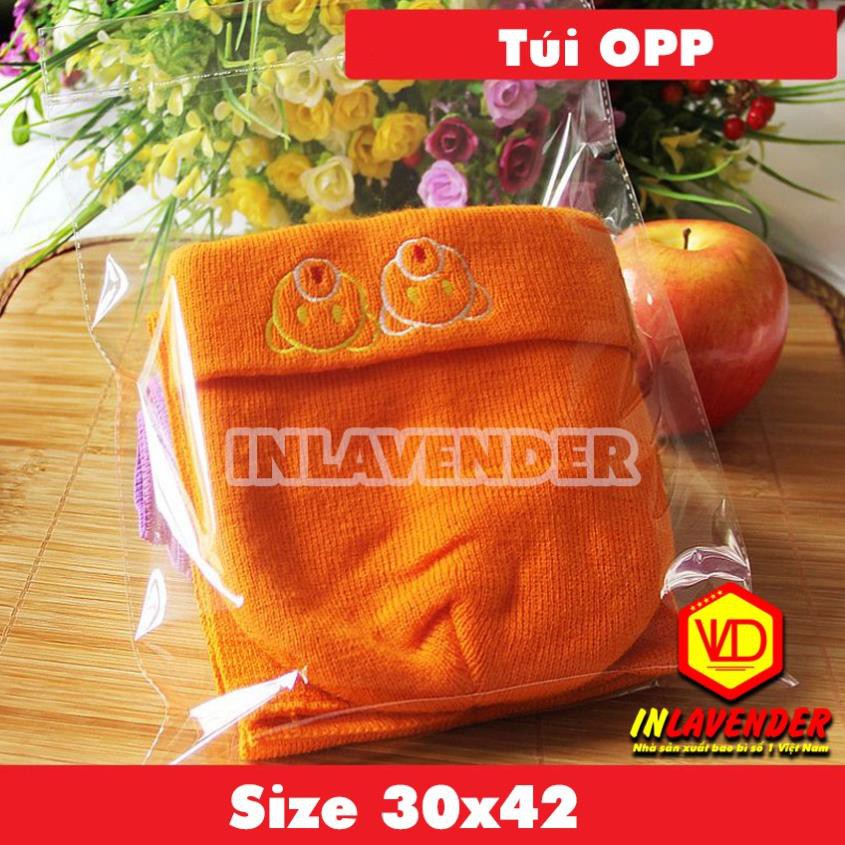 1Kg Túi Nilon Đựng Hàng Dán Miệng - Túi OPP - Dán Mép Gói Hàng Cao Cấp - ĐỦ SIZE