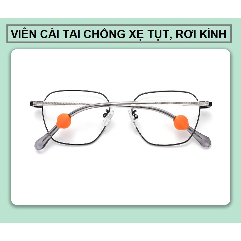 Viên cài tai silicone mềm mại, đàn hồi với thiết kế công thái học thông minh chống trơn trượt, xệ tụt kính (1 cặp)