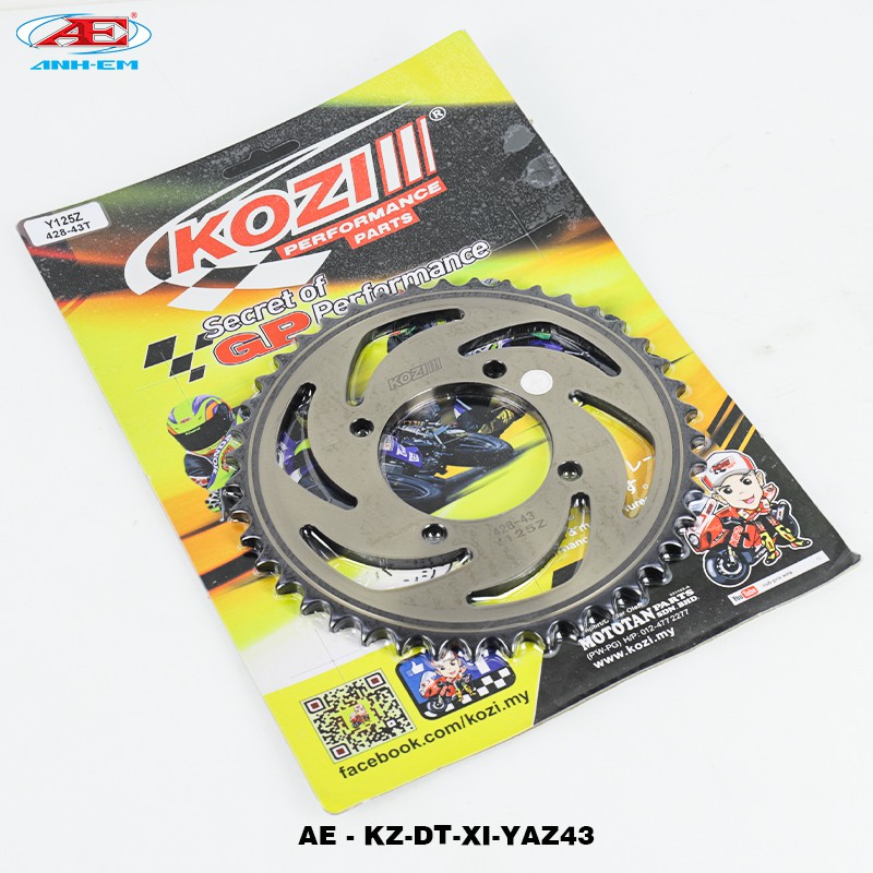 KOZI Dĩa tải (428-43T) Xi (YAZ) YAZ125