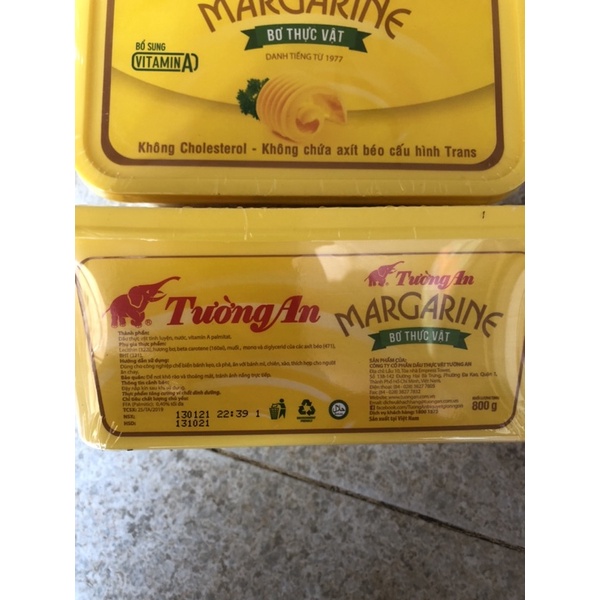 Bơ thực vật Tường An lọ 800g