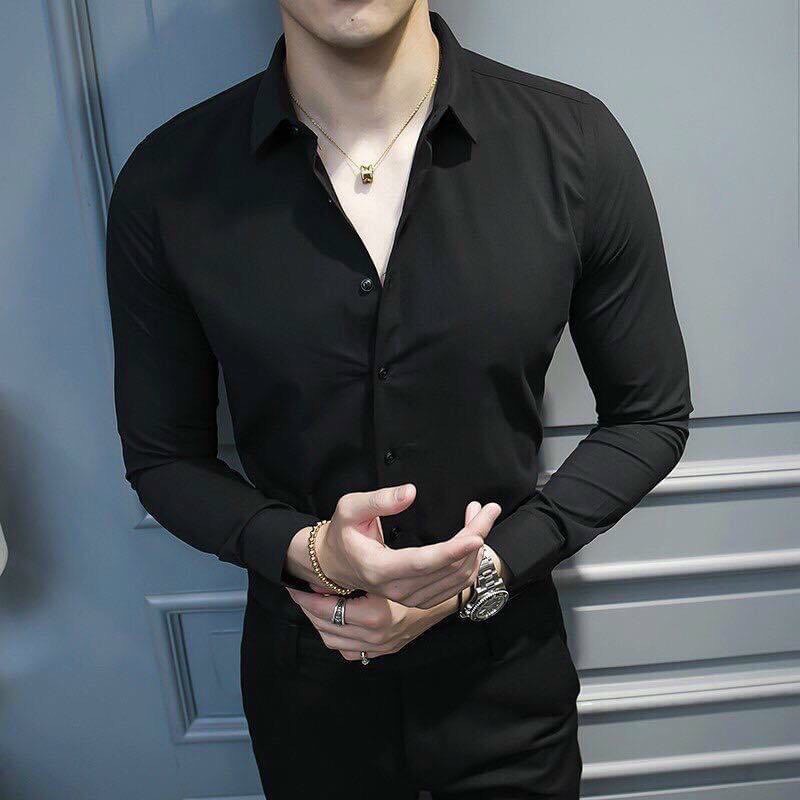 Áo sơ mi trắng nam gấp hộp, sơ mi nam dài tay công sở lịch lãm - FATADO SM30 | BigBuy360 - bigbuy360.vn