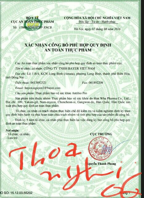 10 gói AntibiO pro (Hàn Quốc): men vi sinh cho Trẻ em | BigBuy360 - bigbuy360.vn