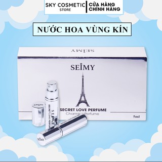 Nước hoa vùng kín Seimy - Secret Love Perfume - Nước hoa cô bé, khử mùi, lưu hương 24 giờ, hương thơm ngọt ngào