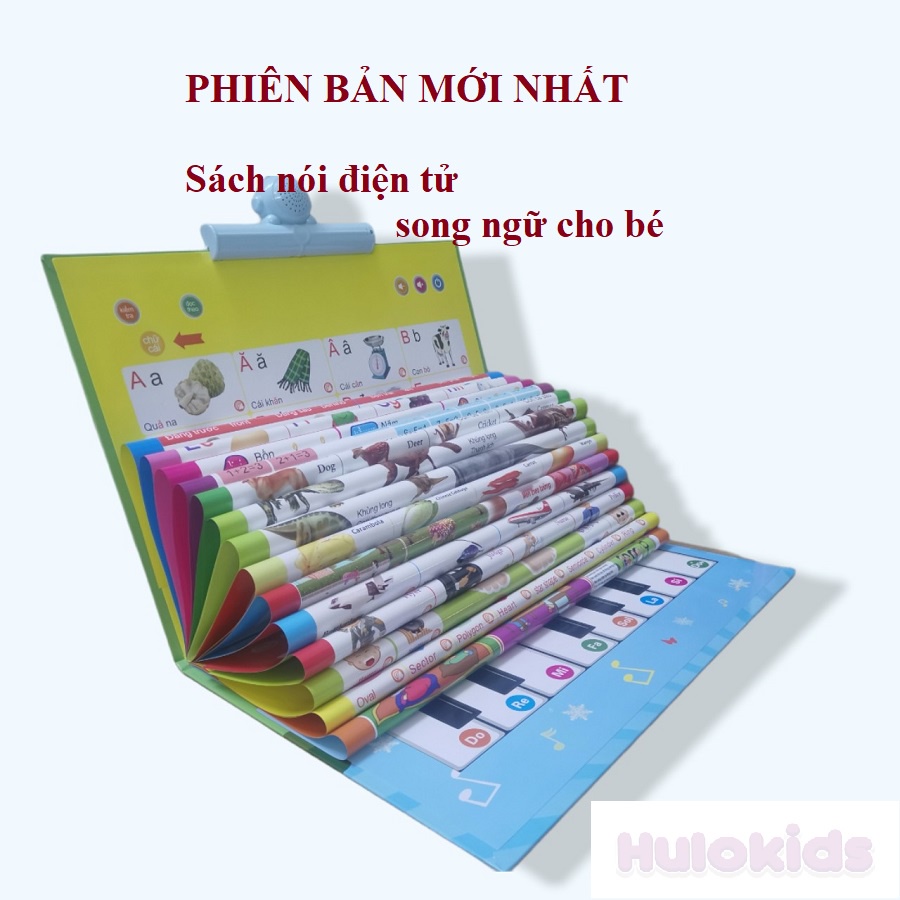 Sách điện tử song ngữ thông minh cho bé