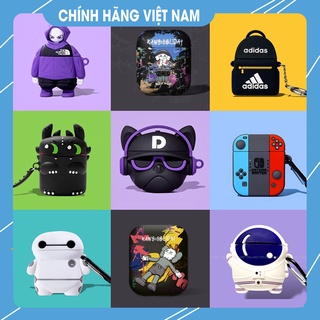 Vỏ ốp Case bảo vệ bao đựng tai nghe không dây bluetooth 1/2/Pro/i12/i9/i7/tws chống va đập