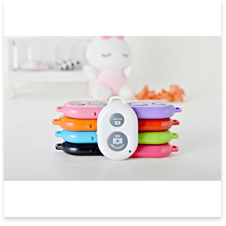Remote Shutter nút bấm bluetooth điều khiển từ xa chụp ảnh tự động cho smartphone Iphone Ipad