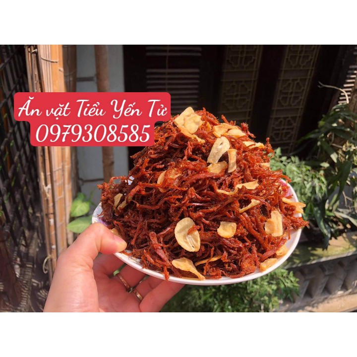 Khô heo, khô lợn ngập bơ tỏi  100gr Loại 1 mềm ngon, đồ ăn vặt Hà Nội | BigBuy360 - bigbuy360.vn