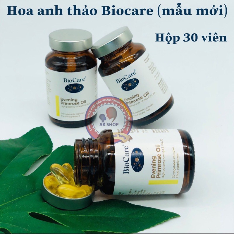 Tinh dầu hoa anh thảo Biocare hàng chính hãng | Thế Giới Skin Care
