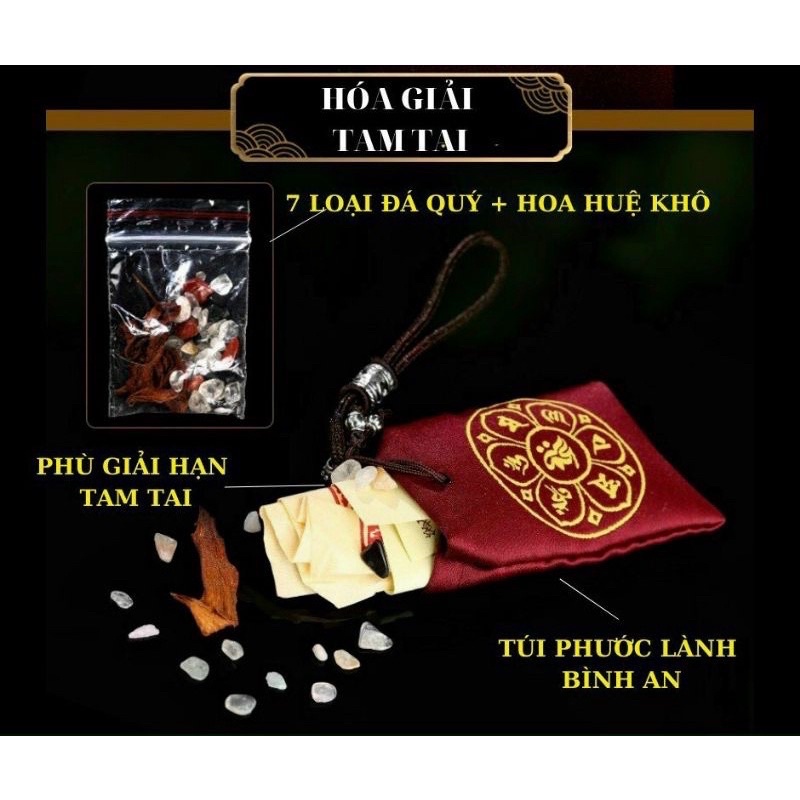 Túi tam tai 2022 2023,2024 Thân Tý Thìn