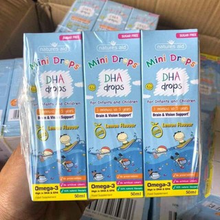 Dha drop nature aid cho bé từ 3 tháng - 5 tuổi