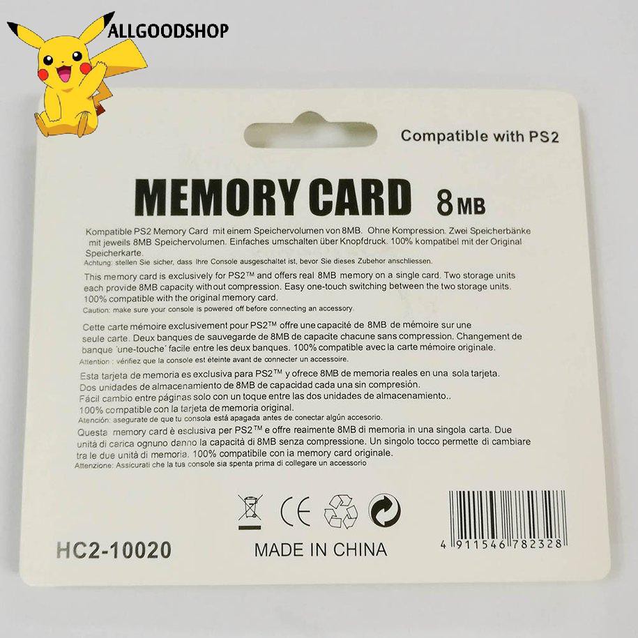 Thẻ Nhớ Chất Lượng Cao Cho Ps2 All101 | BigBuy360 - bigbuy360.vn