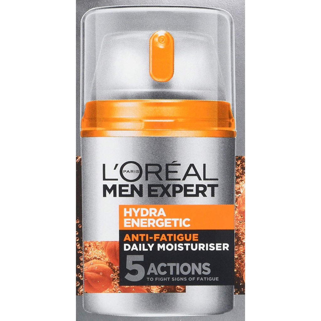 Kem dưỡng ẩm 5 tác động chống mệt mỏi L'Oreal Men Expert Hydra Energetic, Anti-Fatigue Moisturiser