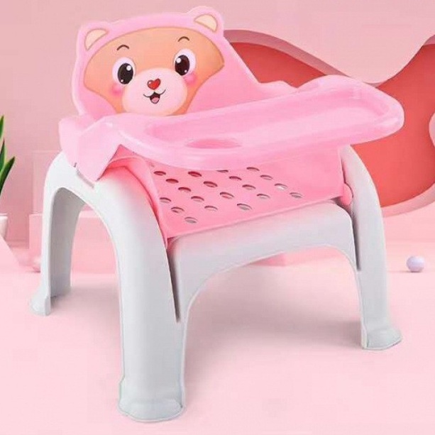 Ghế ăn dặm đa năng, Ghế cho bé ngồi tập tô, Dùng làm ghế gội đầu cho bé nhựa nguyên sinh ABS cao cấp ( #GHẾ GỘI ĐẦU )