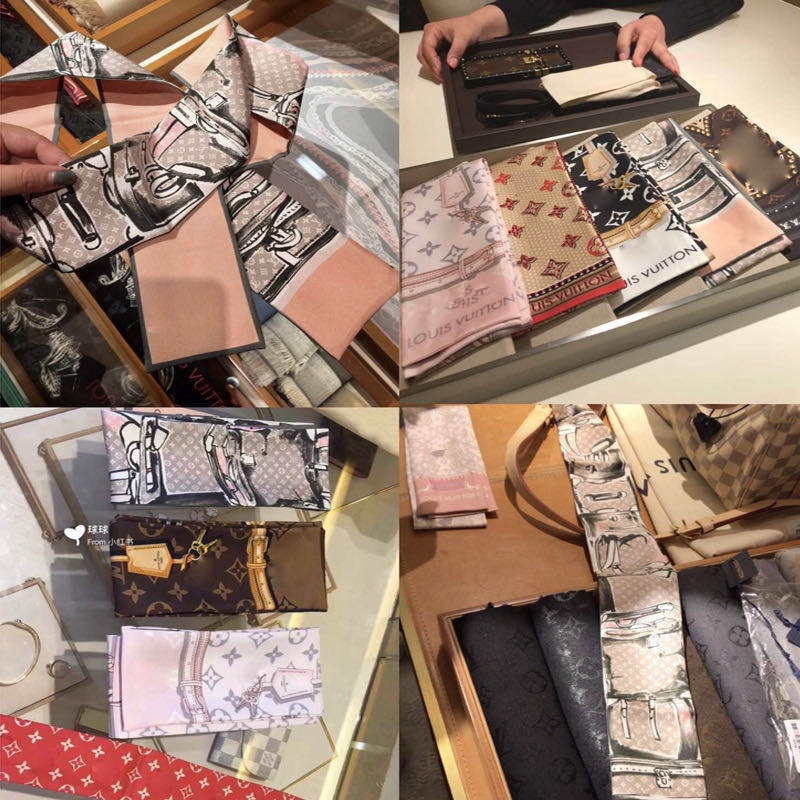 Khăn Quàng Cổ Thắt Nơ Bằng Lụa Giả Thời Trang Xuân Thu