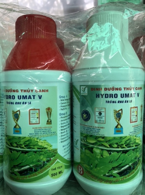 Dung dịch thủy canh HyDRo UMAT V trồng rau ăn lá