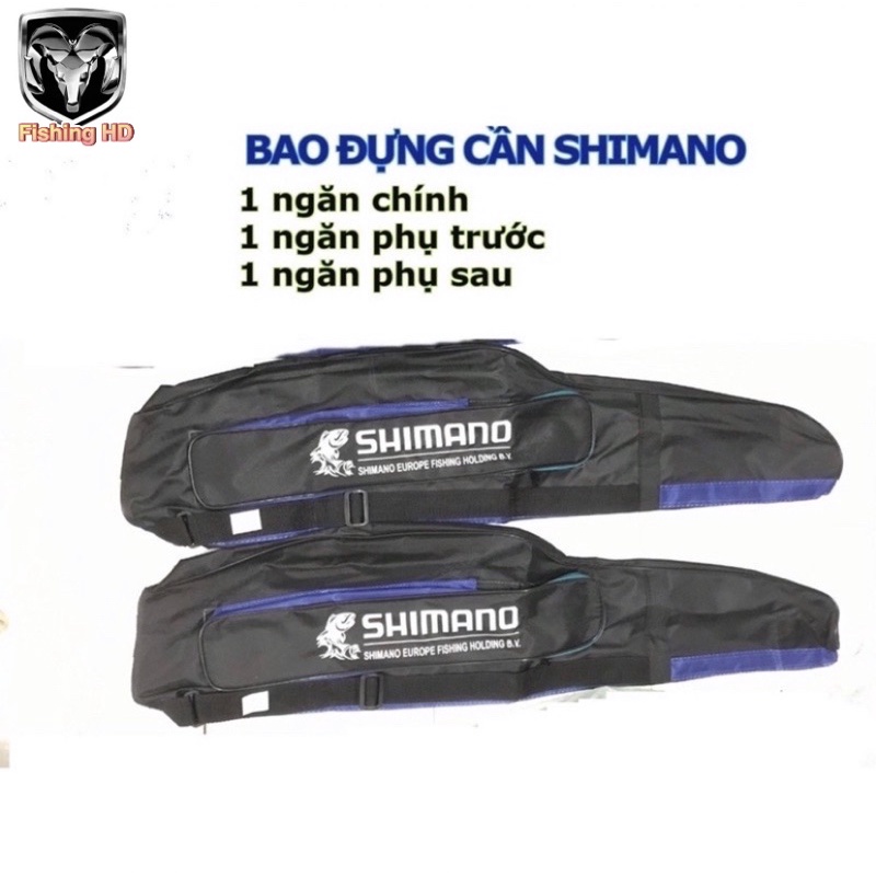 Bao đựng cần simano đồ câu cá bao đựng cần vải có bụng bao đụng cần giá rẻ bao đựng cần đẹp bao đựng cần