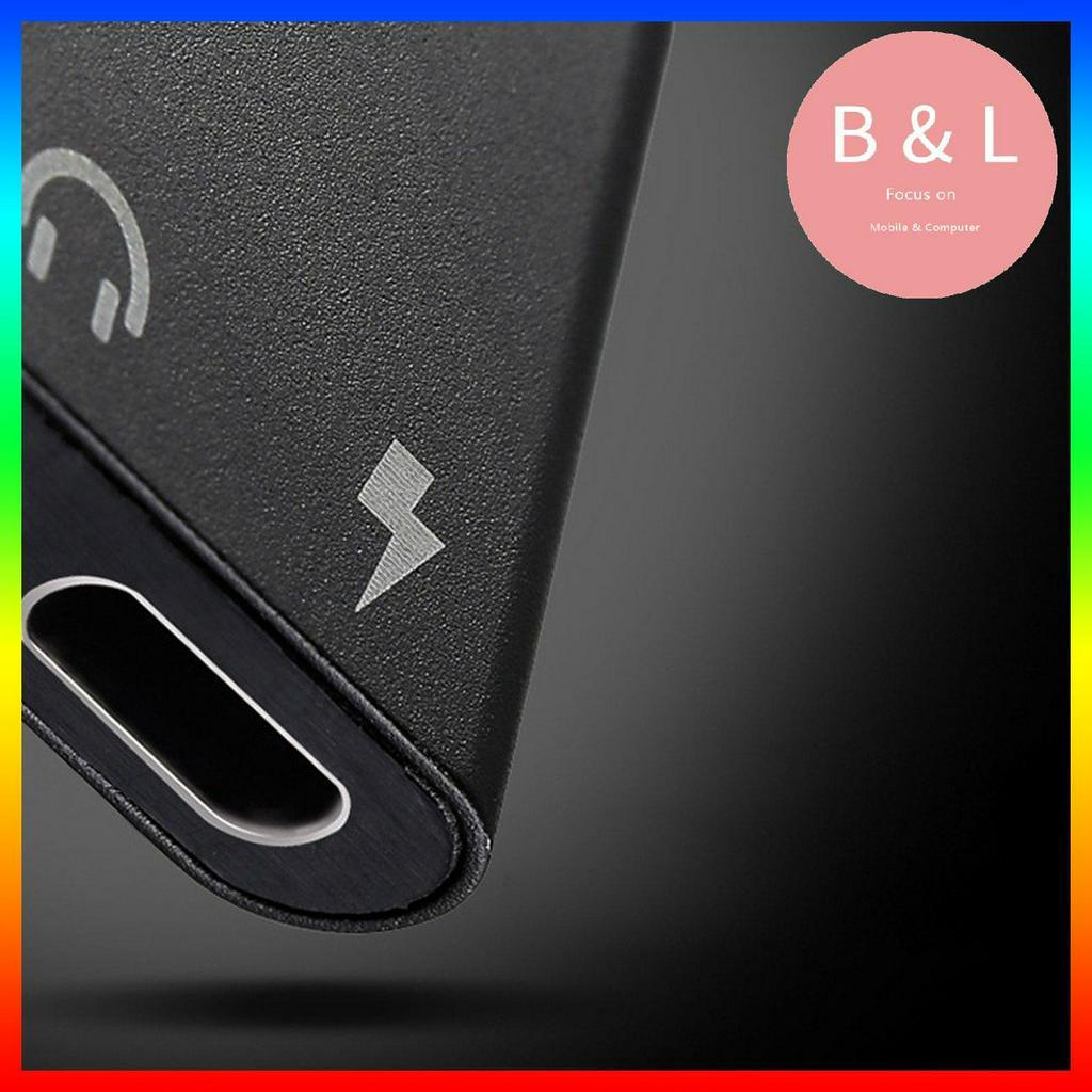 Cáp chuyển đổi Usb Type C sang giắc cắm 3.5mm 2 trong 1