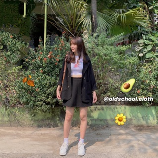 Set 2 món Blazer & chân váy chữ A (ảnh thật).