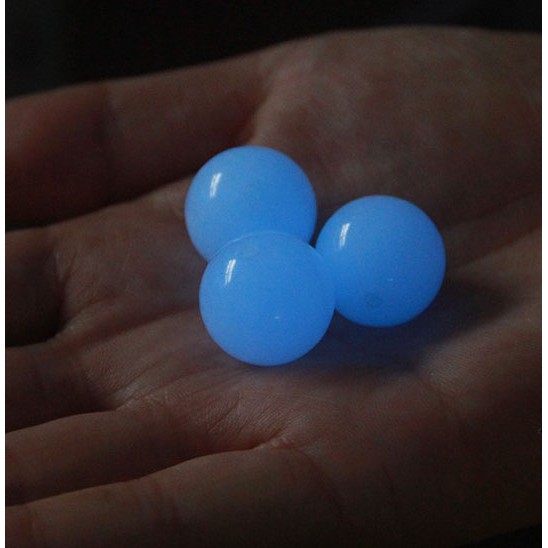 Chuỗi Hạt Đá Tròn Dạ Quang Tự Nhiên 6-10mm