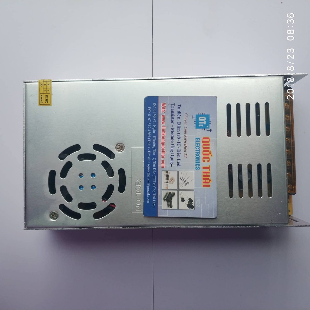 Nguồn tổ ong 24v 10A (có quạt)