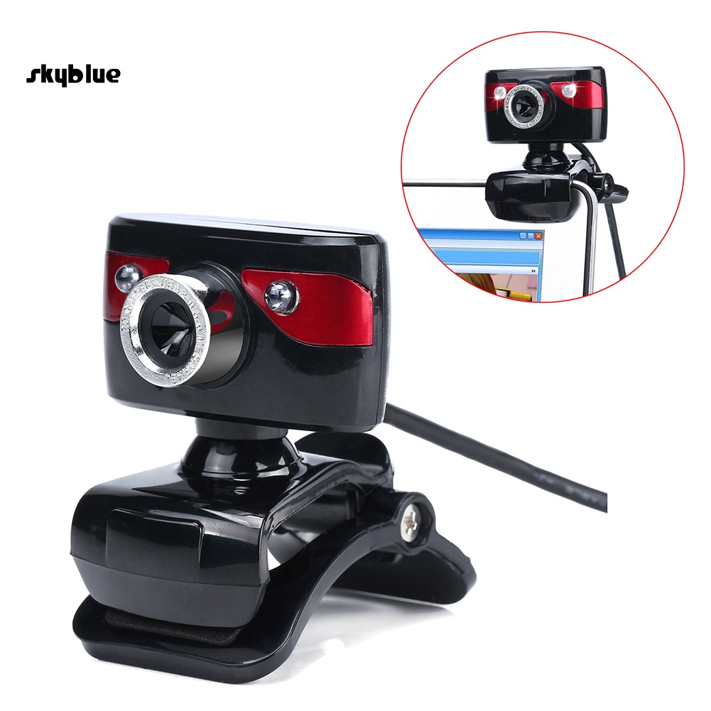 Webcam USB HD có micro hỗ trợ quay đêm cho laptop/PC | BigBuy360 - bigbuy360.vn