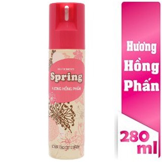 🌺🌺Combo 2 Nước hoa xịt phòng Spring - Hương hồng phấn 280ml