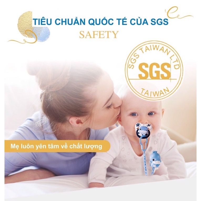 Dây giữ ty ngậm kèm hộp đựng ty KUKU KU5492