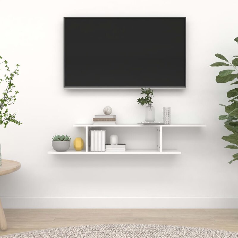 Kệ tivi treo tường phòng khách phòng ngủ dài 1.2m chắc chắn