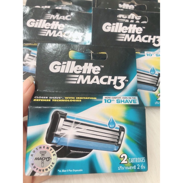Dao cạo râu Gillette Vector 2 lưỡi