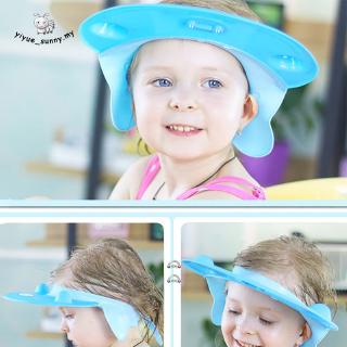Mũ silicone che chắn nước gội đầu cho em bé tiện lợi