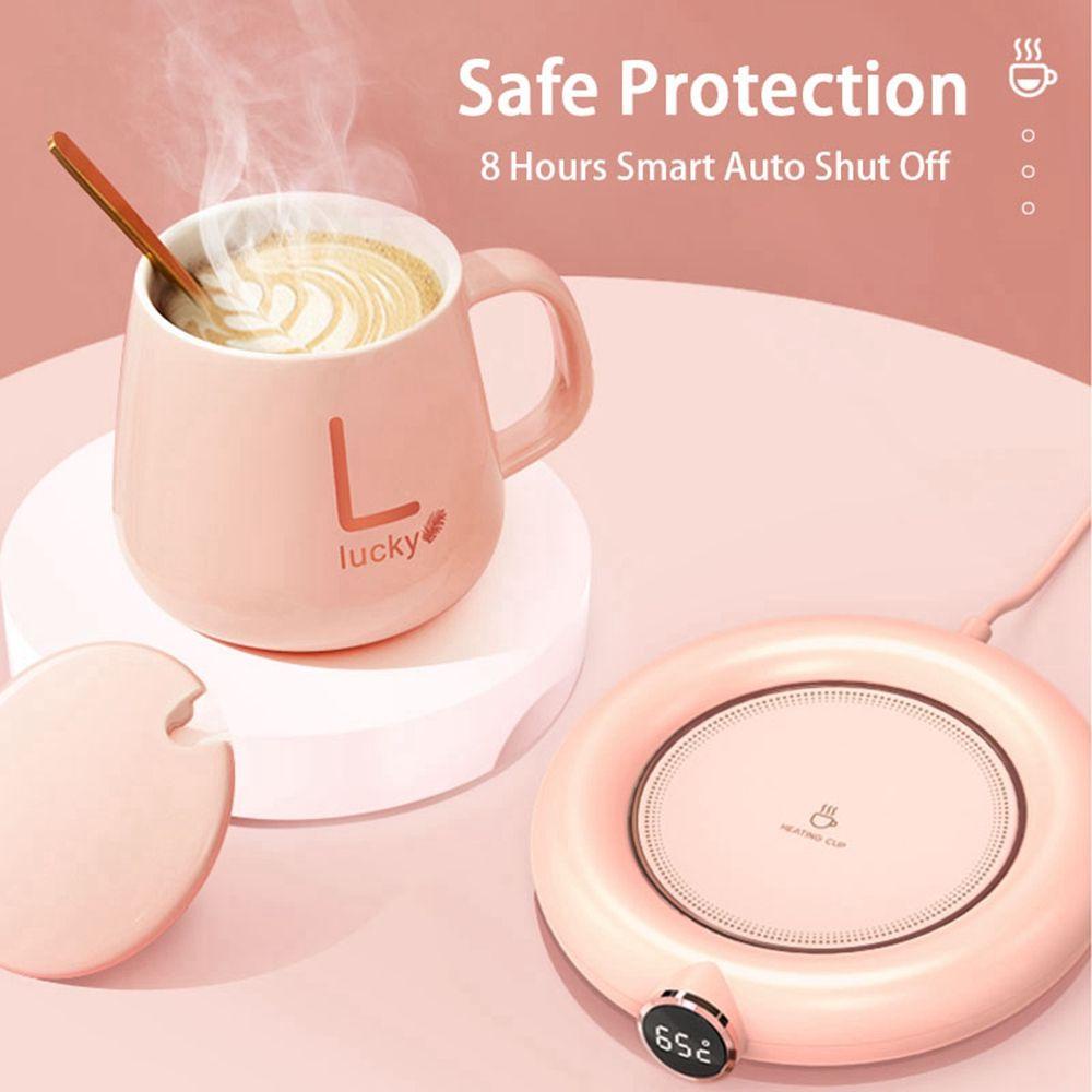 JARRED Đế Hâm Nóng Trà Sữa / Ca-Va 3 Bánh Răng Thông Minh Màn Hình LED Hiển Thị Cảm Ứng Không Đổi Nhiệt