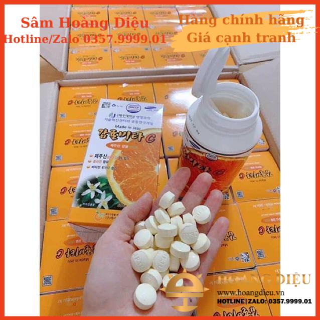 Sâm Hoàng Diệu - VITAMIN C Nguyên Chất Đảo JEJU HÀN QUỐC, HỘP 278 VIÊN