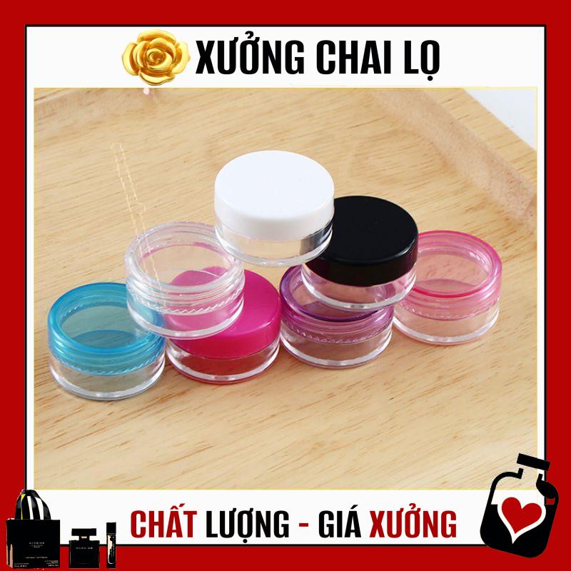Hủ Đựng Kem ❤ TOP GIÁ RẺ ❤ Hũ chiết mỹ phẩm 3g,5g, phụ kiện du lịch