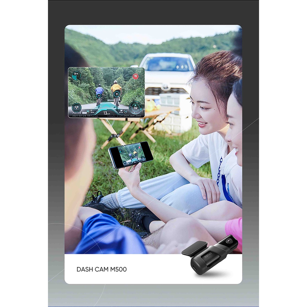 Camera hành trình 70Mai M500 là siêu phẩm hot nhất hiện nay với tính năng hiện đại, hỗ trợ lái xe an toàn.