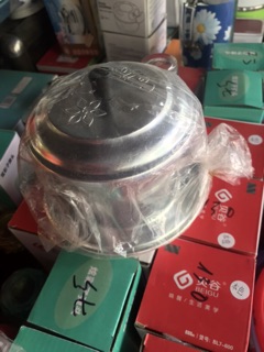 Phím cafe lớn nhôm 12cm cao 10