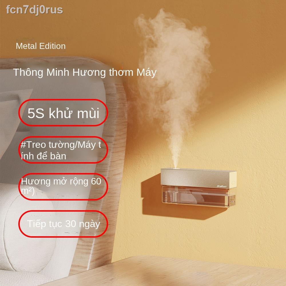 ● ❃  ►▩✒Máy phun sương tự động treo tường tinh dầu làm mát không khí khử mùi phòng tắm vật nuôi hộ gia đình máy