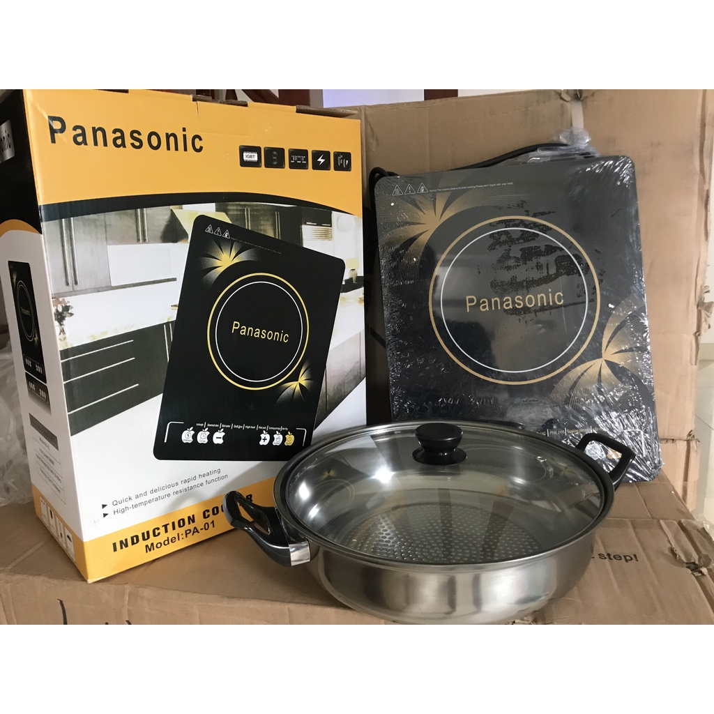 Bếp từ kèm nồi PA-01. đa năng. cao cấp, tiện dụng, thuận tiện, An toàn, tiện lợi [Minh Shop&Store]