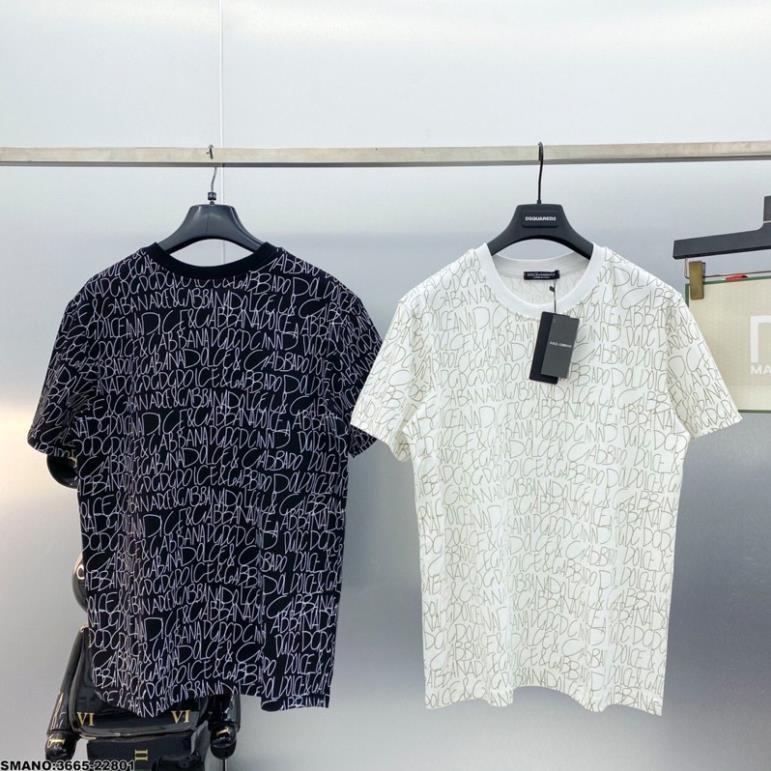[Siêu Sale] Áo Phông Nam DG In Hoạ Tiết Monogram Siêu Chất - Áo Thun Nam DG In Chữ SPF -Shop Dũng Boutique