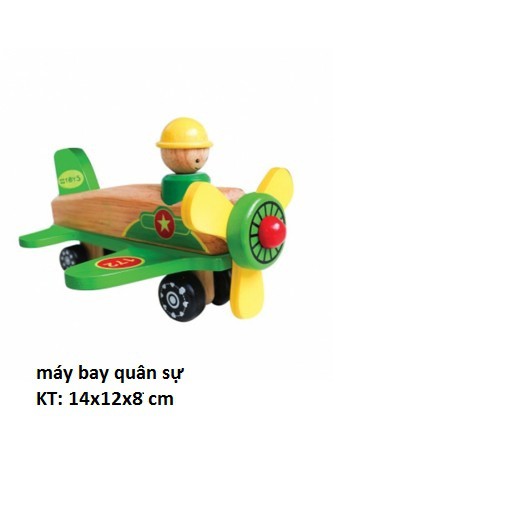 Đồ chơi gỗ cho bé các loại máy bay hàng Winwintoys Việt Nam có ảnh thật