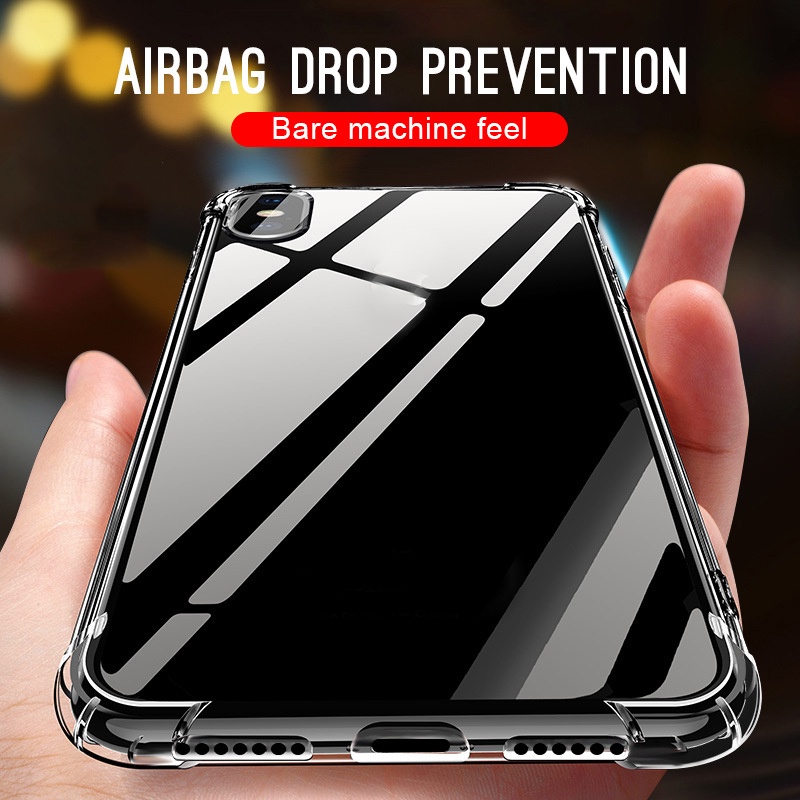 Ốp Điện Thoại Trong Suốt Chống Vỡ Cho Iphone 11 12 Pro Max 12 Mini Se 2020 Xr Xs Max 6 6s 7 8 Plus