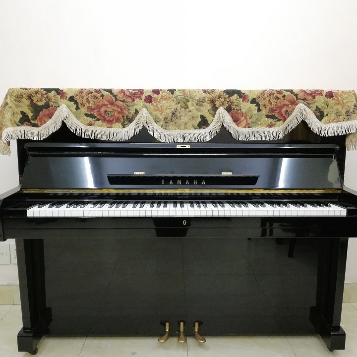Khăn phủ  đàn Piano hoa mẫu đơn siêu đẹp