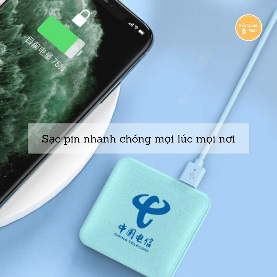 [Xả kho - bán lỗ] Pin dự phòng, sạc pin dự phòng [Nhỏ gọn] [Dung lượng lớn]