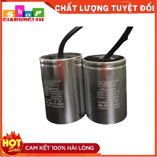 Tụ nhôm dây NSC 45uF, 50uF- Giadung24h