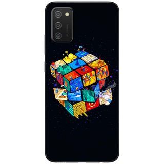 Ốp lưng samsung galaxy a02s, a10s, a20s, a21s in hình rubik