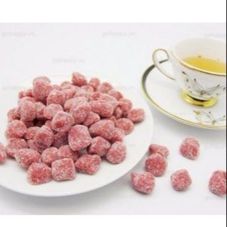 500Gr kẹo dâu tây chua ngọt