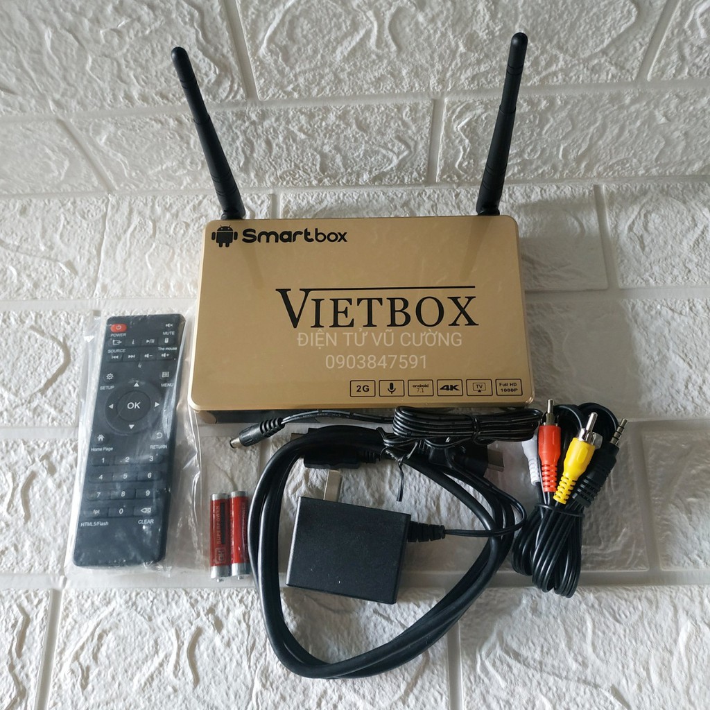 AndroidTV Box VIETBOX R10 RAM 2G