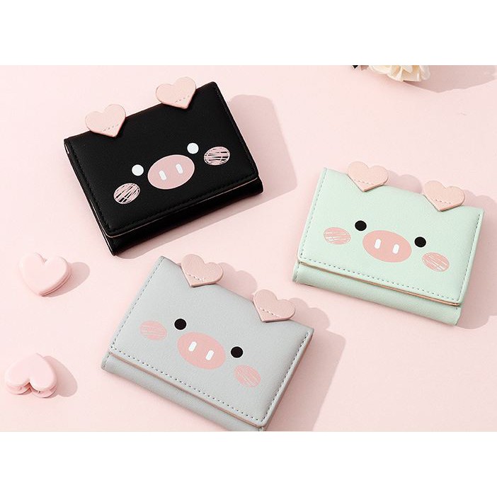 [FREESHIP đơn từ 0đ] Ví lợn dễ thương mini