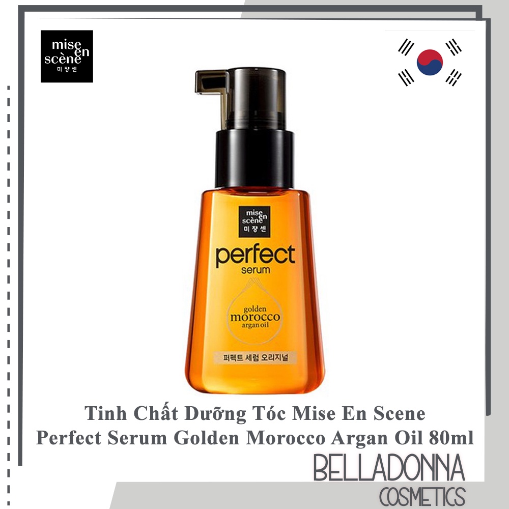 Tinh Chất Dưỡng Tóc Mise En Scene Perfect Serum Golden Morocco Argan Oil 80ml